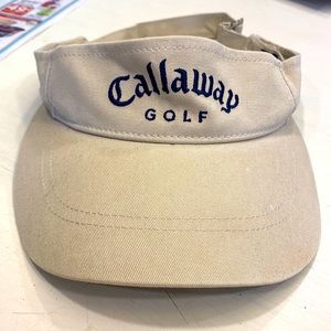 Callaway golf visor hat